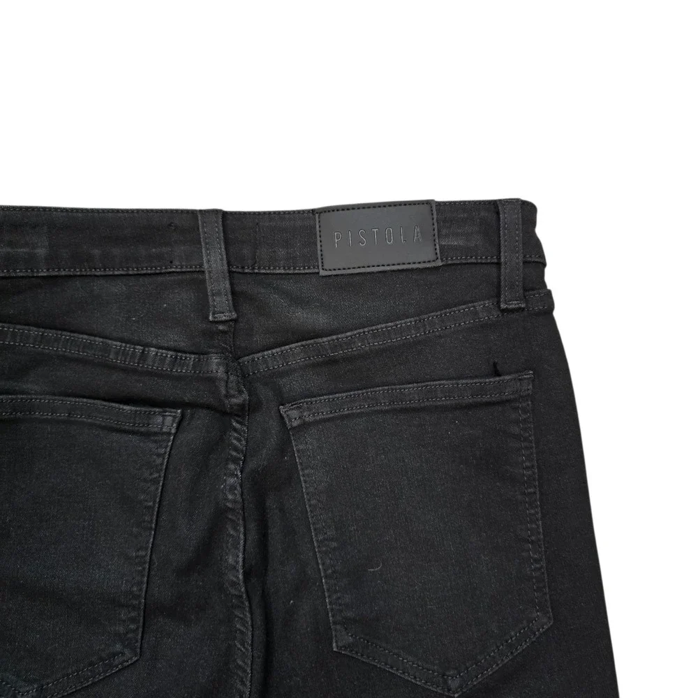 Pistola Denim Black High Rise Skinny Jeans Womens Size 28‎ Casual Modern